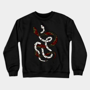 Snakes in Bloom Crewneck Sweatshirt